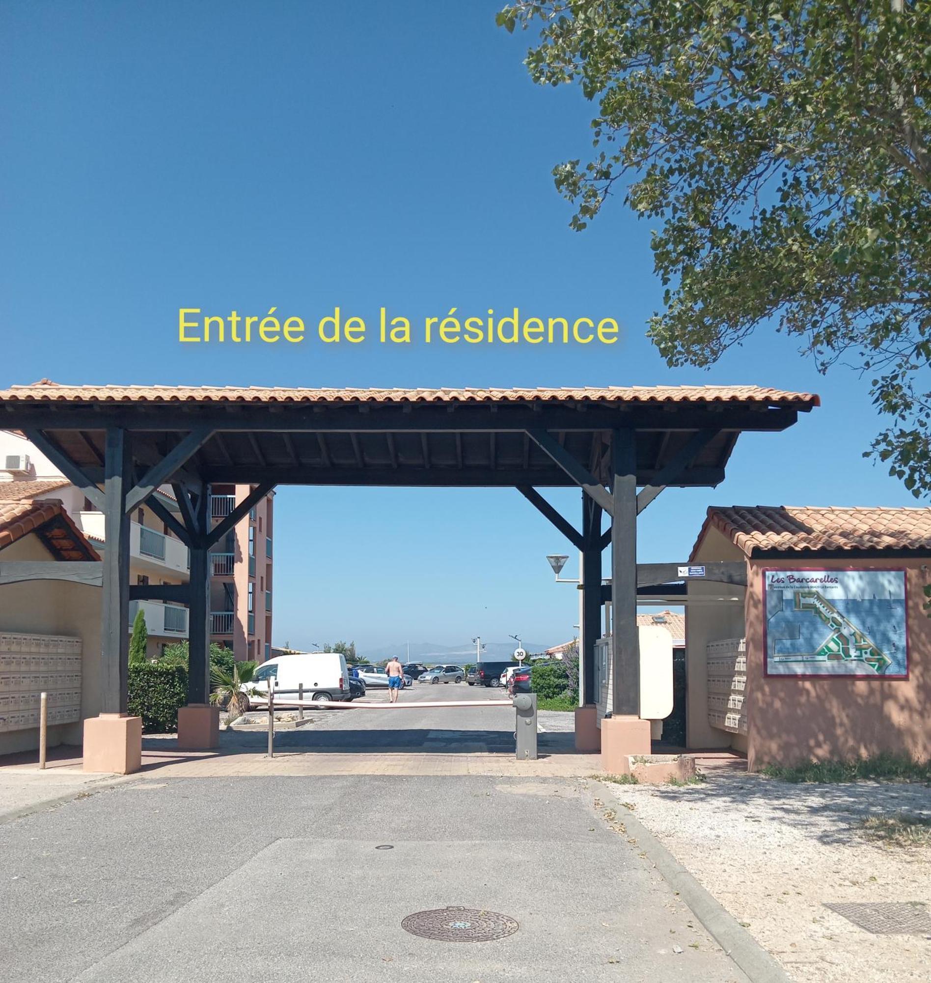 Jolie Maisonnette Dans Residence Calme Avec Piscine Le Barcarès Exteriör bild